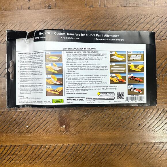 PineCar Body Skin Custom Transfers P3985 Pink Camo. 3979 Body Skin Custom Gator - Picture 3 of 8